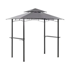 NARO - Tuinpaviljoen - Grijs - Staal