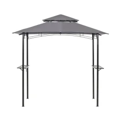 NARO - Tuinpaviljoen - Grijs - Staal