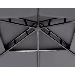 NARO - Tuinpaviljoen - Grijs - Staal