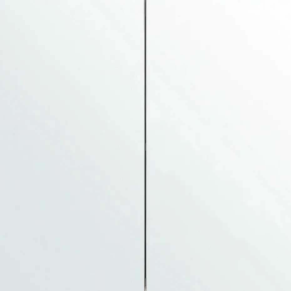 NAVARRA - Badkamermeubel - Wit/Zilver - Multiplex