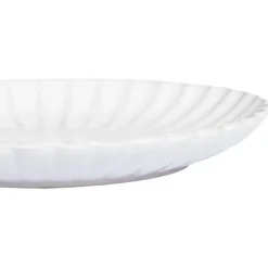 NETTLE - Dinerborden set van 8 - Wit - Steengoed