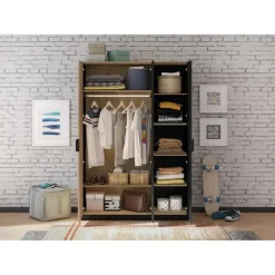 New York 3-deurs kledingkast tienerkamer