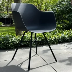 Nolon Noa-Puk Kunststof Wit - Zwart Onderstel