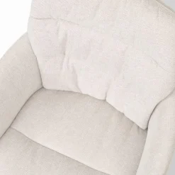 Nolon Nout-Mia Bureaustoel Beige - met Armleuning - Wit