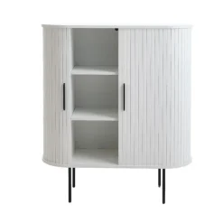 Nordic Home - Kelly wandkast hout - wit