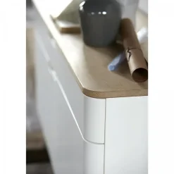 Nordic Home - Rune dressoir - 140 cm - eikenhout -naturel/wit