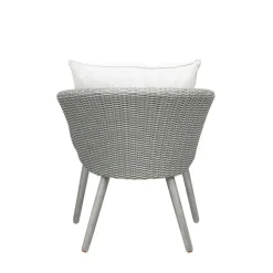 Nordic Home - Seth bistro set wicker - grijs/hout