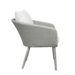 Nordic Home - Seth bistro set wicker - grijs/hout