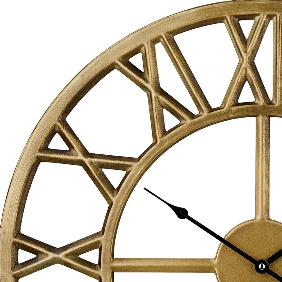 NOTTWIL - Wandklok - Goud - IJzer