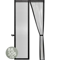O'DADDY Deurgordijn Deluxe FIBER - Magnetisch Vliegengordijn 85x205 Zwart
