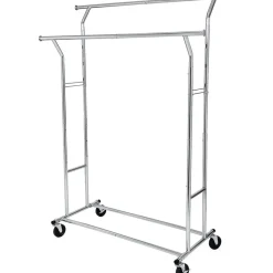 O'DADDY Kledingrek - Dubbele Stang - Uitschuifbaar & Verstelbaar - 110 kg