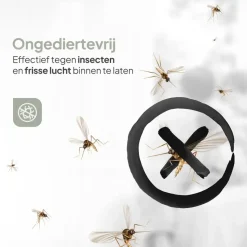 O'DADDY Lamellenhor - 100x260 cm - Deurgordijn zwart