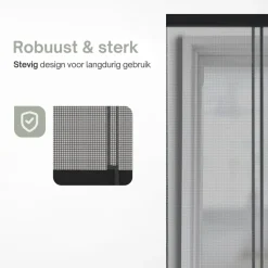 O'DADDY Lamellenhor 150x260 - Deurgordijn - zwart