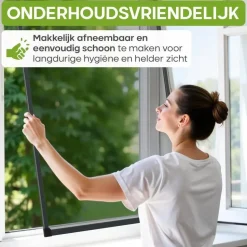 O'DADDY Raamhor - 130x150 cm - Aanpasbaar Vliegengaas