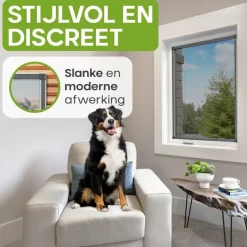 O'DADDY Raamhor - 100x120 cm - Aanpasbaar Vliegengaas