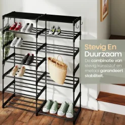 O'DADDY Schoenenrek 7 laags dubbele rij