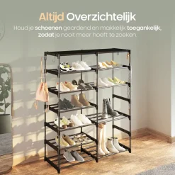 O'DADDY Schoenenrek 7 laags dubbele rij