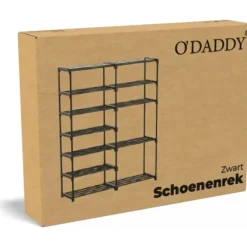 O'DADDY Schoenenrek 7 laags dubbele rij