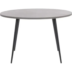 ODEON - Eettafel - Grijs - 120 x 120 cm - MDF