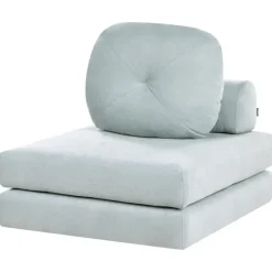 OLDEN - Slaapbank - Lichtblauw - Stof