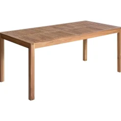 OMBRIANO - Tuintafel - Lichtbruin - 180 x 90 cm - Acaciahout