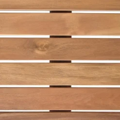 OMBRIANO - Tuintafel - Lichtbruin - 180 x 90 cm - Acaciahout