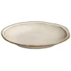 Ontbijtbord Anna - beige - stoneware - Ø21 cm