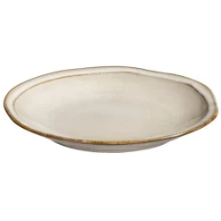 Ontbijtbord Anna - beige - stoneware - Ø21 cm