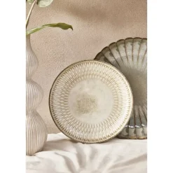 Ontbijtbord Bodhi - beige stoneware - Ø21,5 cm
