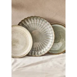 Ontbijtbord Bodhi - beige stoneware - Ø21,5 cm