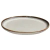 Ontbijtbord Camille - beige - stoneware - Ø22 cm