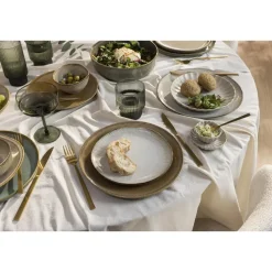 Ontbijtbord Sophie naturel stoneware Ø21 cm