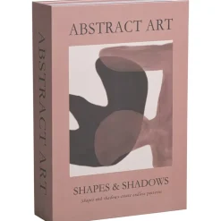 Opbergboek Abstract Art - terra - 5x23x16 cm