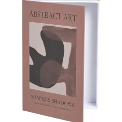 Opbergboek Abstract Art - terra - 5x23x16 cm