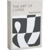 Opbergboek Art of Living zwart/wit - 5x23x16 cm