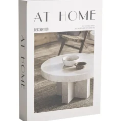 Opbergboek At Home - off-white - 5x30x21 cm