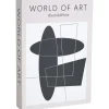 Opbergboek World of Art zwart/wit - 5x30x21 cm