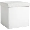 Opbergbox opvouwbaar - off-white - 38x38x38 cm