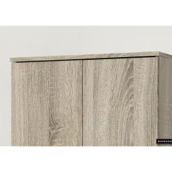 Opbergkast Ray 60cm met 2 deuren en 4 legplanken - sonoma eik