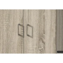 Opbergkast Ray 60cm met 2 deuren en 4 legplanken - sonoma eik