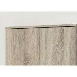 Opbergkast Ray 60cm met 2 deuren en 4 legplanken - sonoma eik