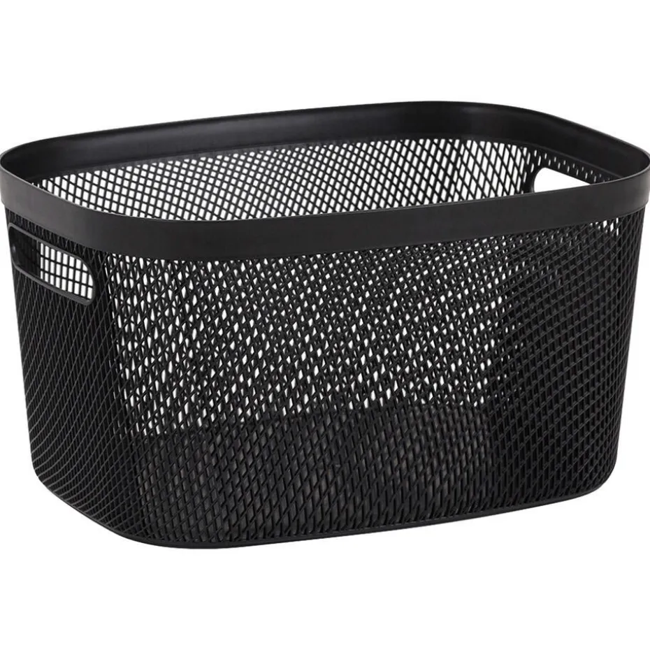 Opbergmand Mesh antraciet - 17,2L