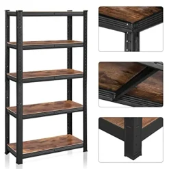 Opbergrek van industrieel roestvast staal, 30x75x150cm, 650kg