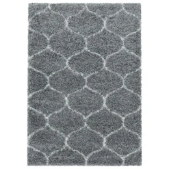 Opera Soft Shaggy Hoogpolig Vloerkleed Grijs - 200x290 CM