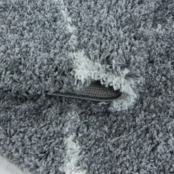 Opera Soft Shaggy Hoogpolig Vloerkleed Grijs - 200x290 CM