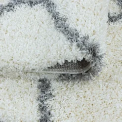 Opera Soft Shaggy Hoogpolig Vloerkleed Cream - 200x290 CM