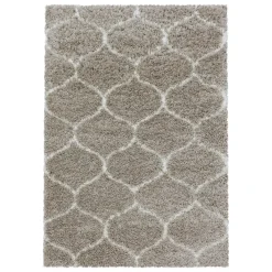 Opera Soft Shaggy Hoogpolig Vloerkleed Beige - 240x340 CM