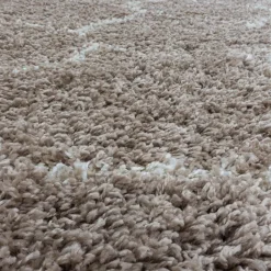 Opera Soft Shaggy Hoogpolig Vloerkleed Beige - 240x340 CM