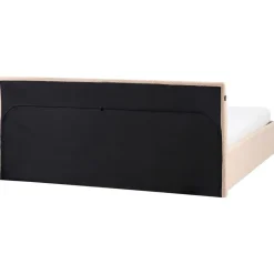 ORBEY - Bed met opbergruimte - Beige - 180 x 200 cm - Bouclé