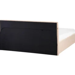 ORBEY - Bed met opbergruimte - Beige - 160 x 200 cm - Bouclé